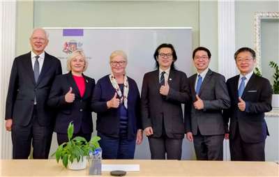台拉立三邊科技合作年會於23日在拉脫維亞首府里加（Riga）登場。(國科會臉書)