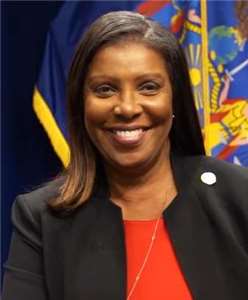 紐約州檢察長詹樂霞(Letitia James)(圖:維基百科)