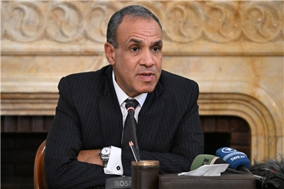 埃及外交部長阿布德拉提（Badr Abdelatty）表示，哈瑪斯不會在加薩未來扮演任何角色。 (檔案照)