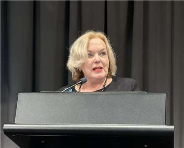 紐西蘭負責情報及太空事務的部長柯林斯(Judith Collins)。 (圖：X@JudithCollinsMP)