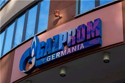 俄羅斯天然氣工業公司(Gazprom)。 (檔案照)