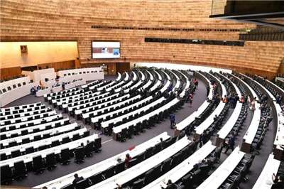 泰國暫定2026年1月底解散國會，3/29大選。 (中央社檔案照)