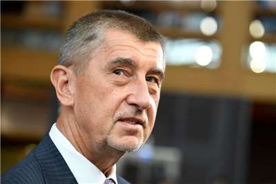 捷克前總理巴比斯(Andrej Babis)。(檔案照)