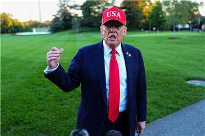 美國總統川普(Donald Trump)。