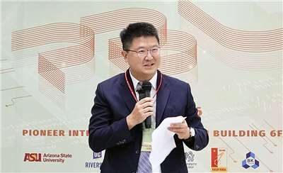 台北科技大學第15任校長遴選結果24日出爐，由現任副校長、光電工程系終身特聘教授任貽均勝出，預計2026年2月1日就任。（北科大提供）