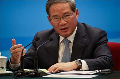 中國國務院總理李強將訪問北韓。資料照。