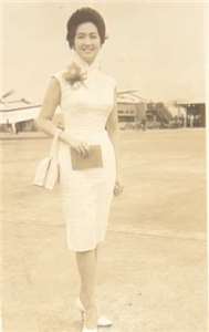 當年「杜鵑花城」校花的方瑀在1963年「第三屆中國小姐」選美會拔得頭籌！後來嫁入連家並成為副總統夫人。(主持人溫紳提供)