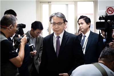 國安局長蔡明彥29日針對近期東亞情勢，至立法院外交國防委員會進行報告。他指出，日本首相高市草苗上任後，關注中國威脅問題，同時也注重台日關係發展，整體外交安保政策展現「親美友台」態勢。(楊仁翔 攝)