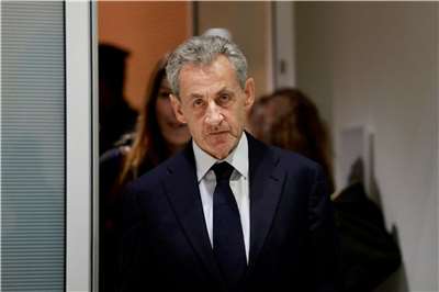 法國前總統沙柯吉(Nicolas Sarkozy)。資料照。
