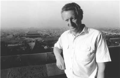 中共文化大革命期間任路透社駐北京特派員的葛雷（Anthony Grey）。 (路透社/達志影像)