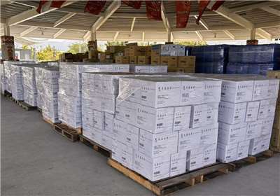 為確保災戶溫飽，花蓮光復重建計畫9日起發給每戶18公斤白米。(基督教救助協會提供)