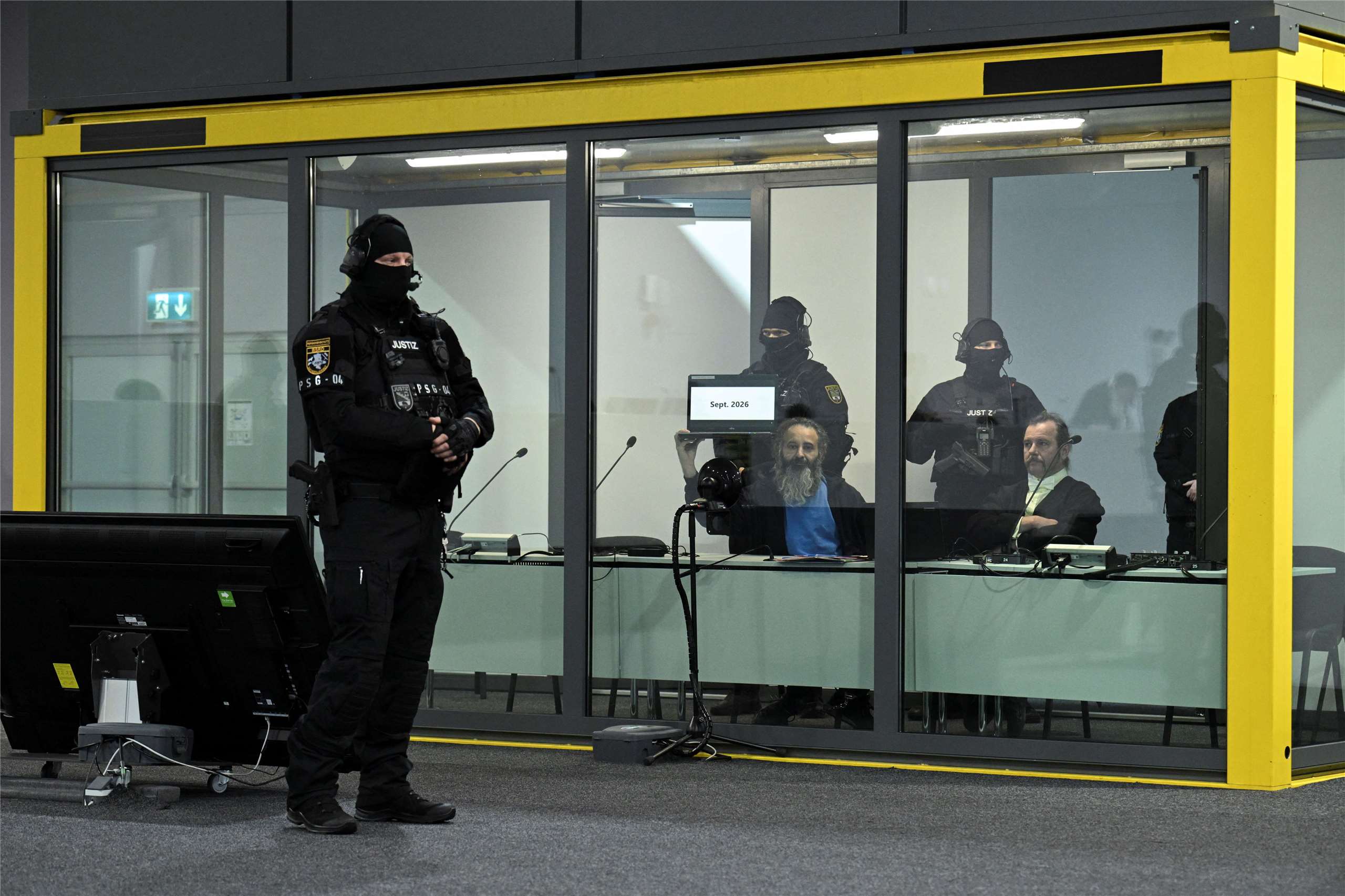 德國聖誕市集攻擊案嫌犯Taleb A. 今天(10日)在德國受審。