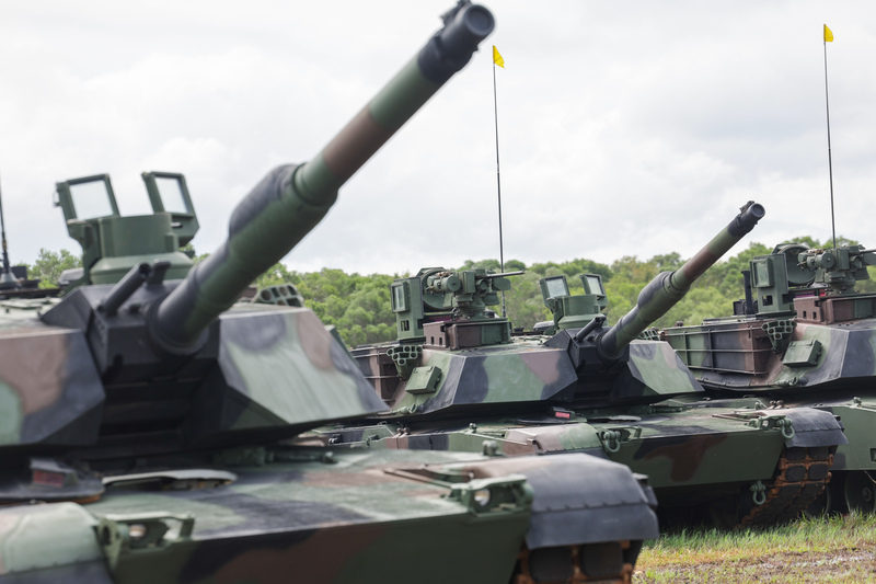 PD
M1A2T互聯系統  朝多領域作戰
國軍首批M1A2T戰車31日在新竹湖口營區舉行成軍典
禮，針對未來裝甲部隊精進方向，學者認為，數量部
分可向美方購置舊型M1A2在國內升級射控以節約成
本，且應善用M1A2T「車際間資訊互聯系統」網狀化
作戰優勢，朝火炮與網路等多領域作戰發展，達成作
戰效益。
中央社記者裴禛攝　114年10月31日
