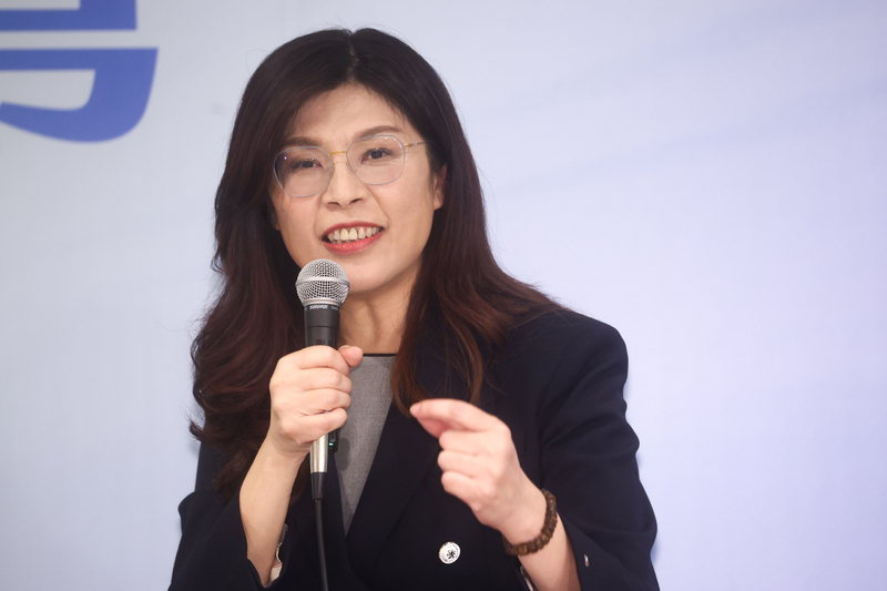 國民黨主席鄭麗文。
