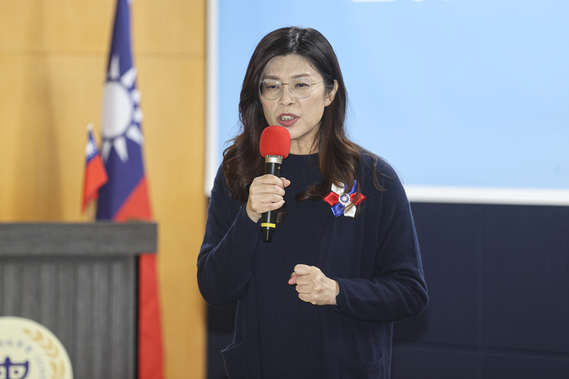 國民黨主席鄭麗文。資料照片。