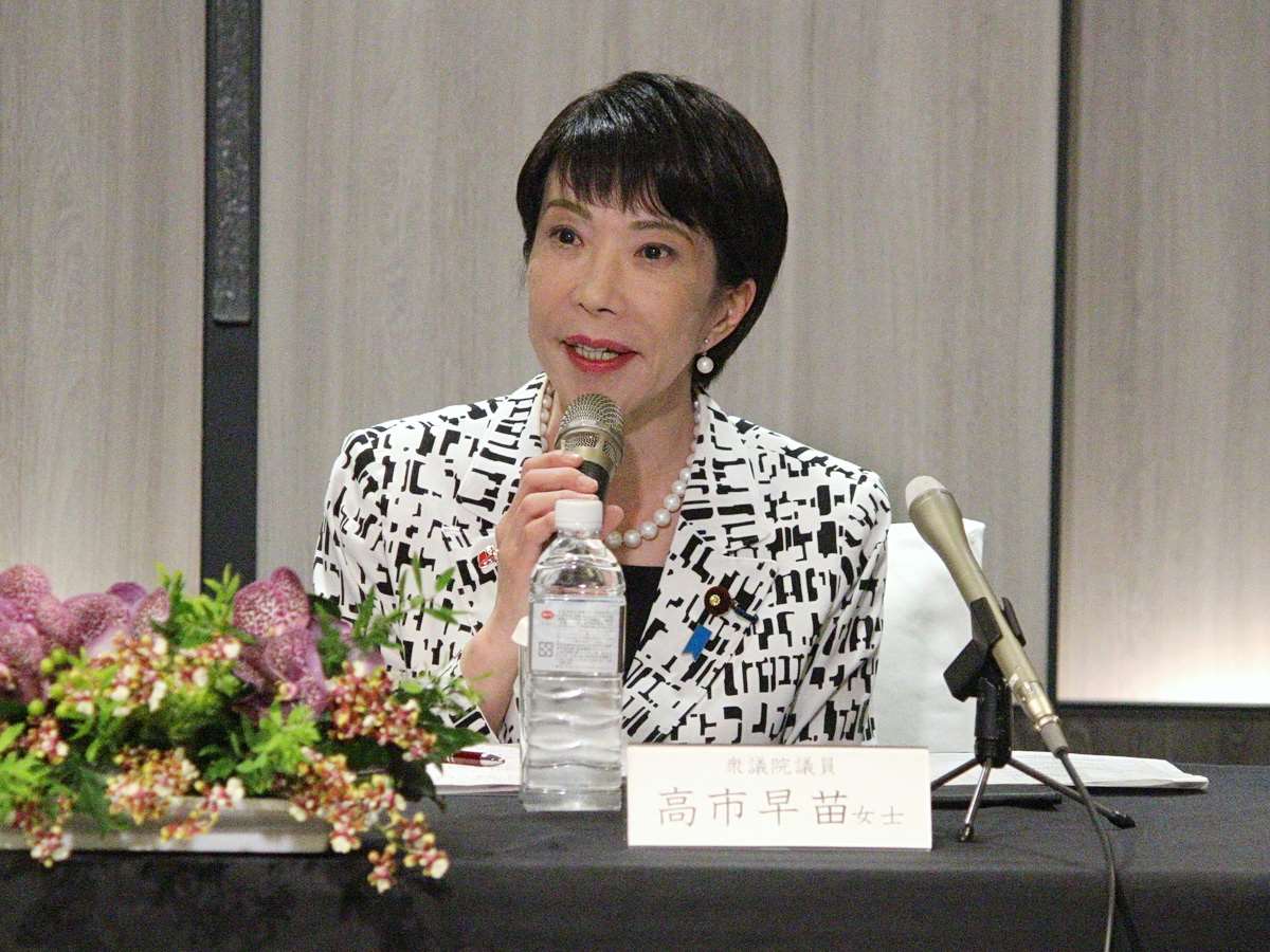 近期因為日本首相高市早苗關於「存立危機事態」的發言，讓中、日對立似有升高態勢。圖為高市今年訪台資料照 (央廣檔案/記者王照坤 攝)