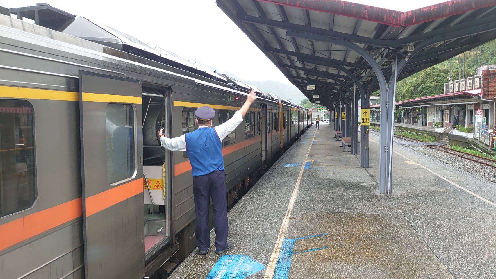圖為台鐵平溪線十分車站。(台鐵局提供)