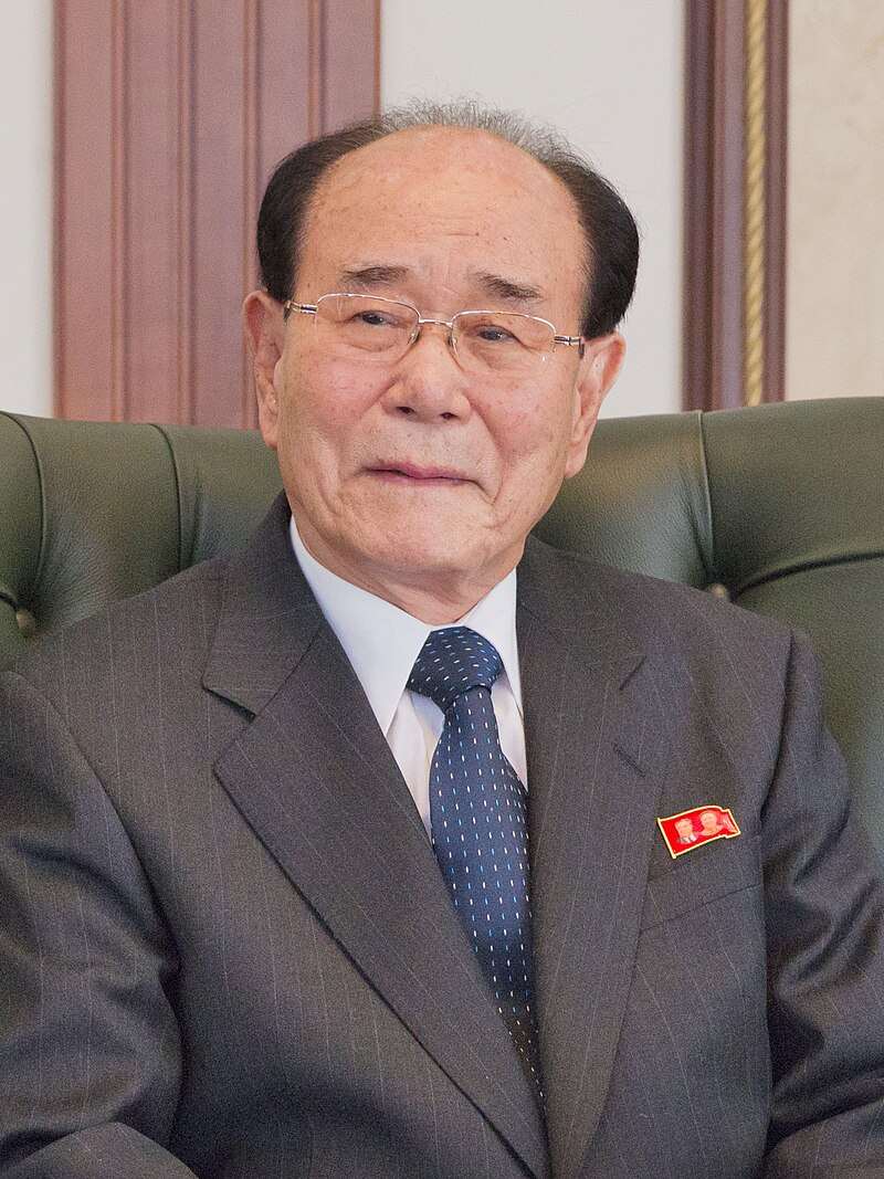 擔任北韓名義國家元首逾20年的金永南(Kim Yong Nam)。(圖:維基百科)