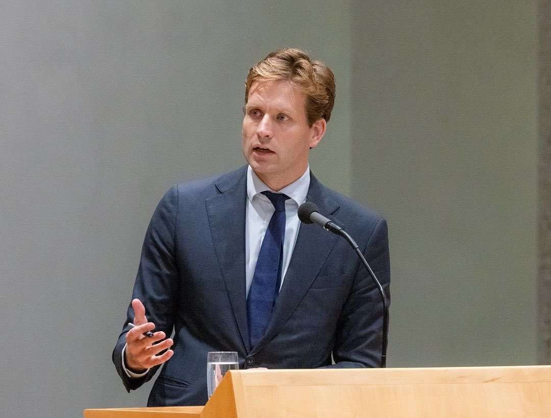 荷蘭經濟部長卡雷曼斯(Vincent Karremans)。(FB@vincent.karremans)