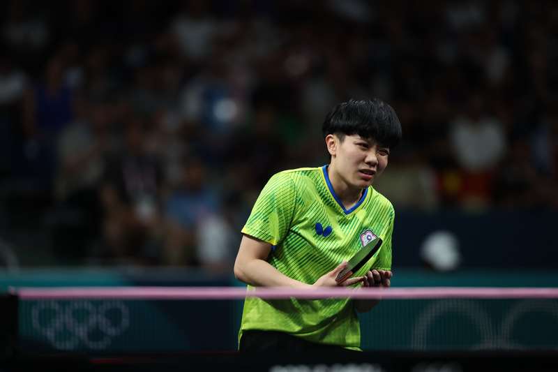 台灣桌球一姐鄭怡靜 (資料照片)