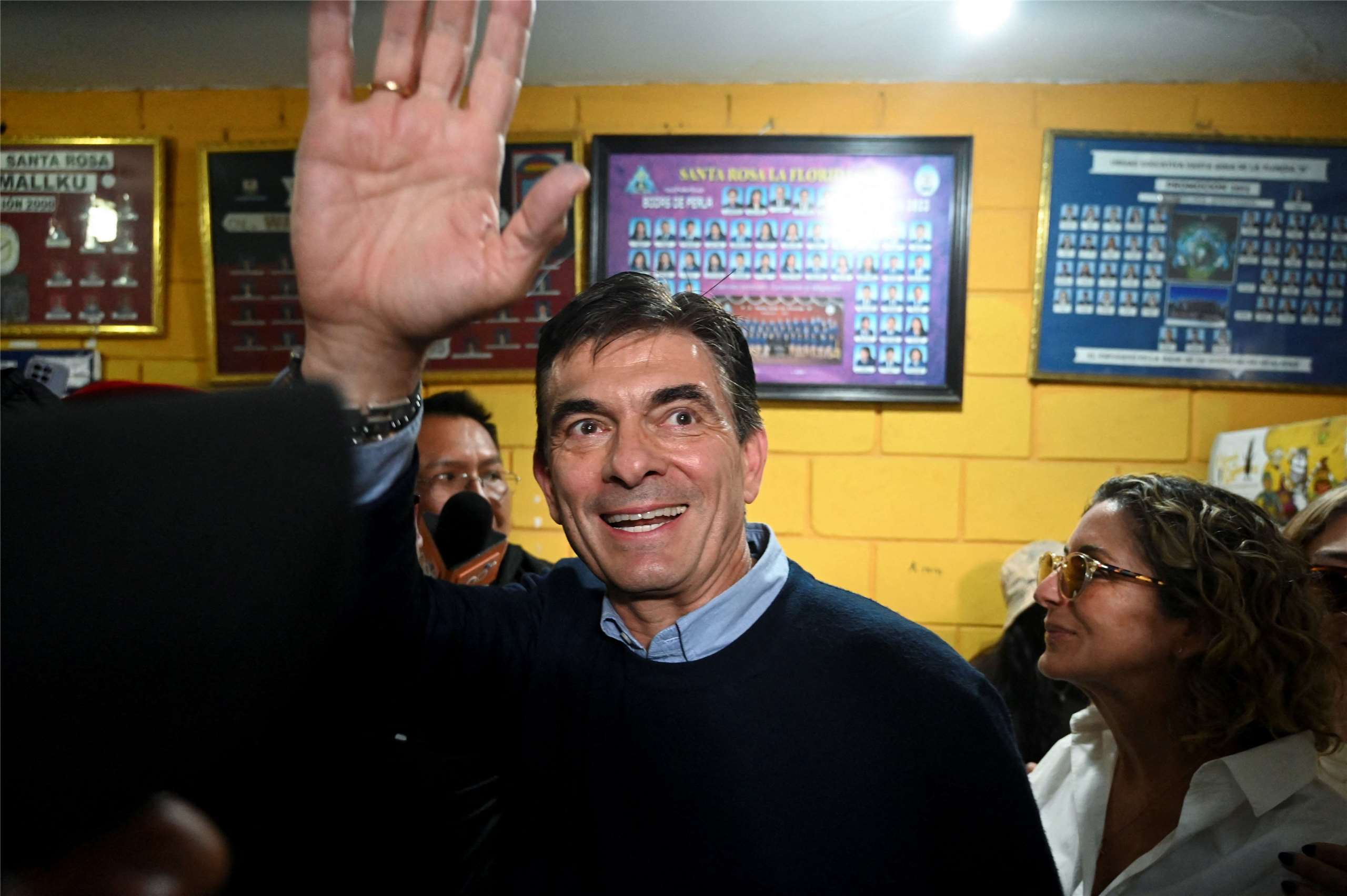 玻利維亞總統當選人巴斯(Rodrigo Paz)，將於8日宣誓就職。 (路透社/達志影像)