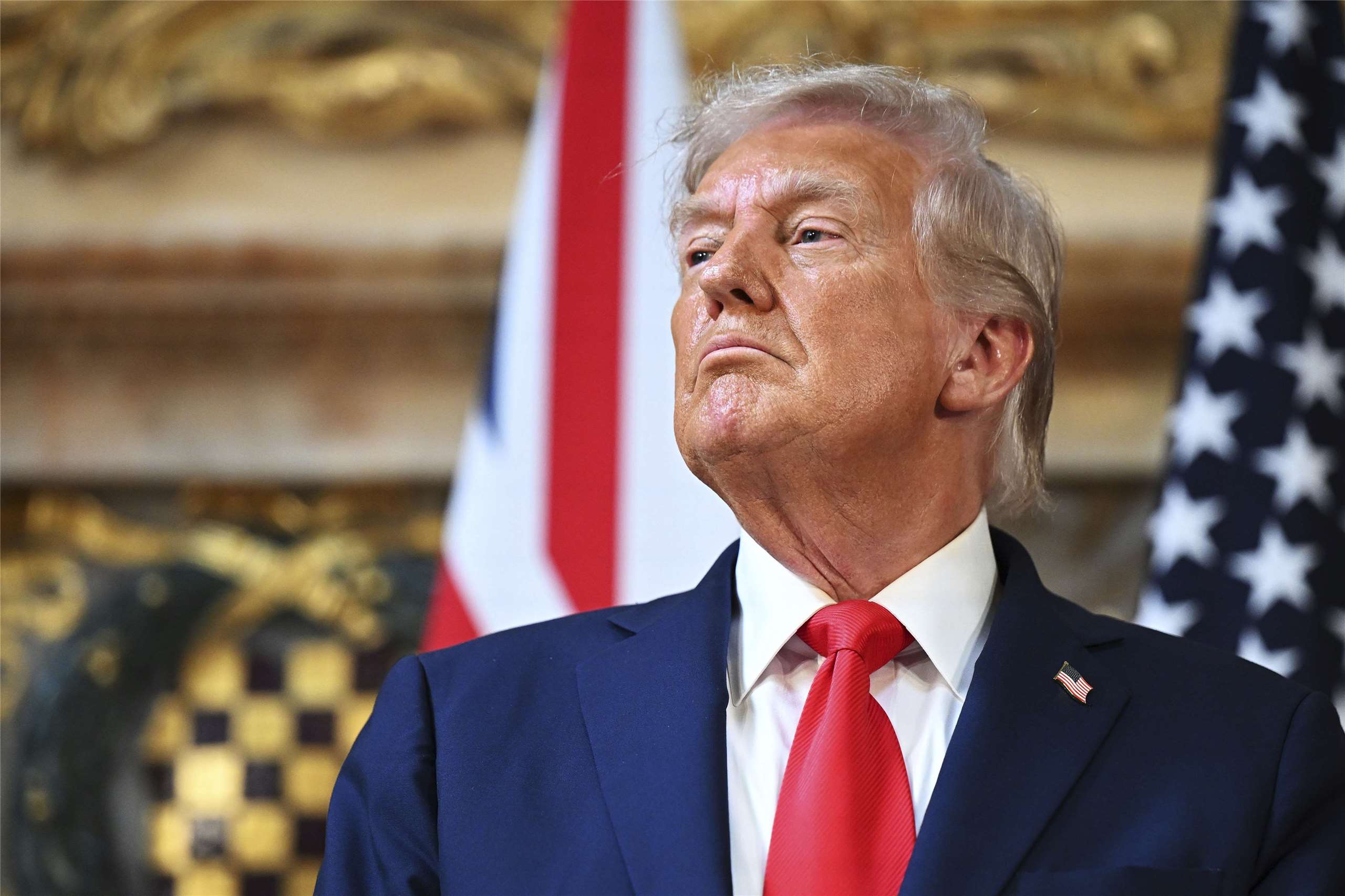 美國總統川普(Donald Trump)。資料照片。