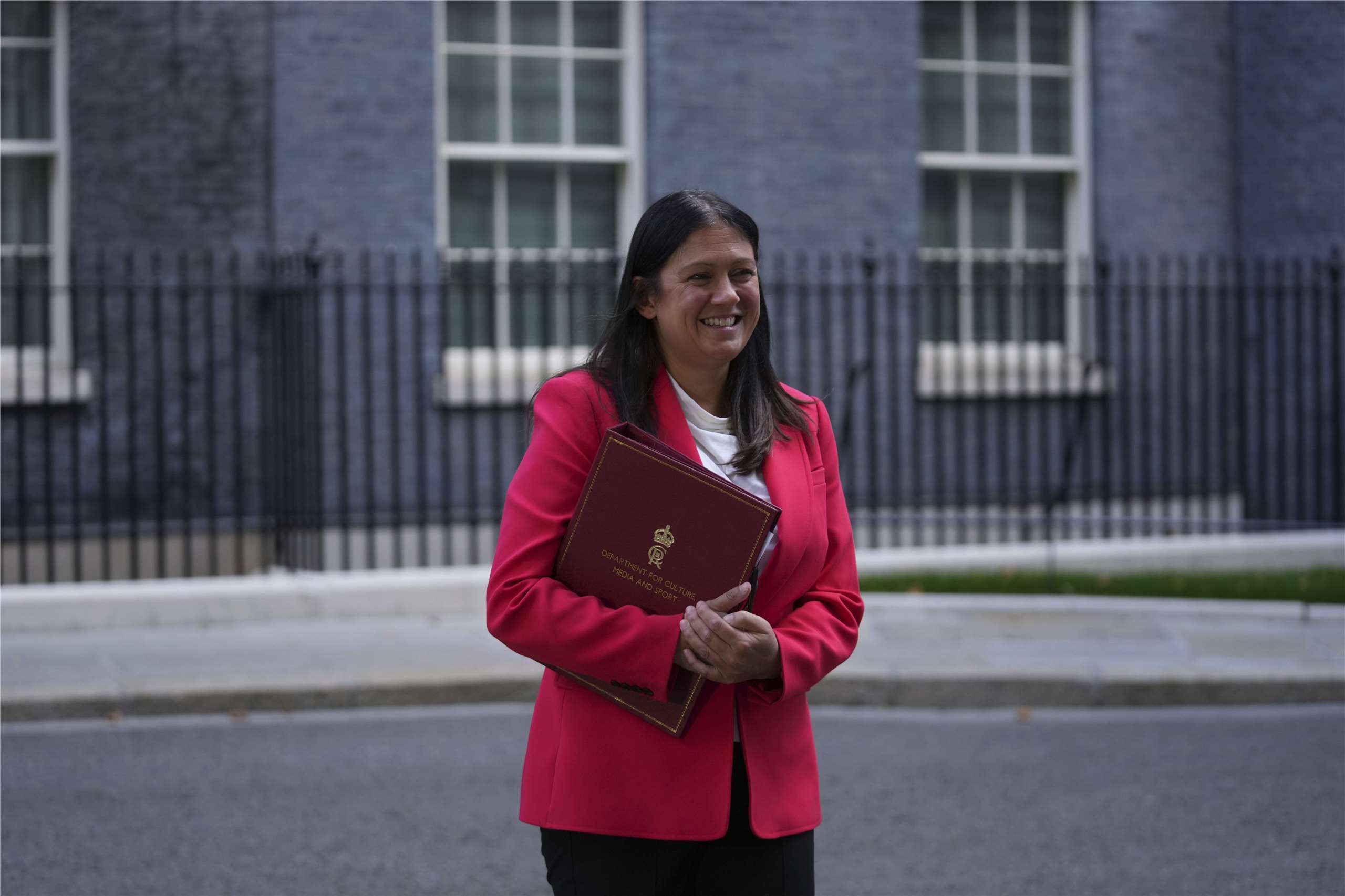 英國文化大臣南迪(Lisa Nandy)14日表示，BBC針對美國總統川普(Donald Trump)演說被誤導性剪輯一事道歉是正確的。資料照。(美聯社/達志影像)