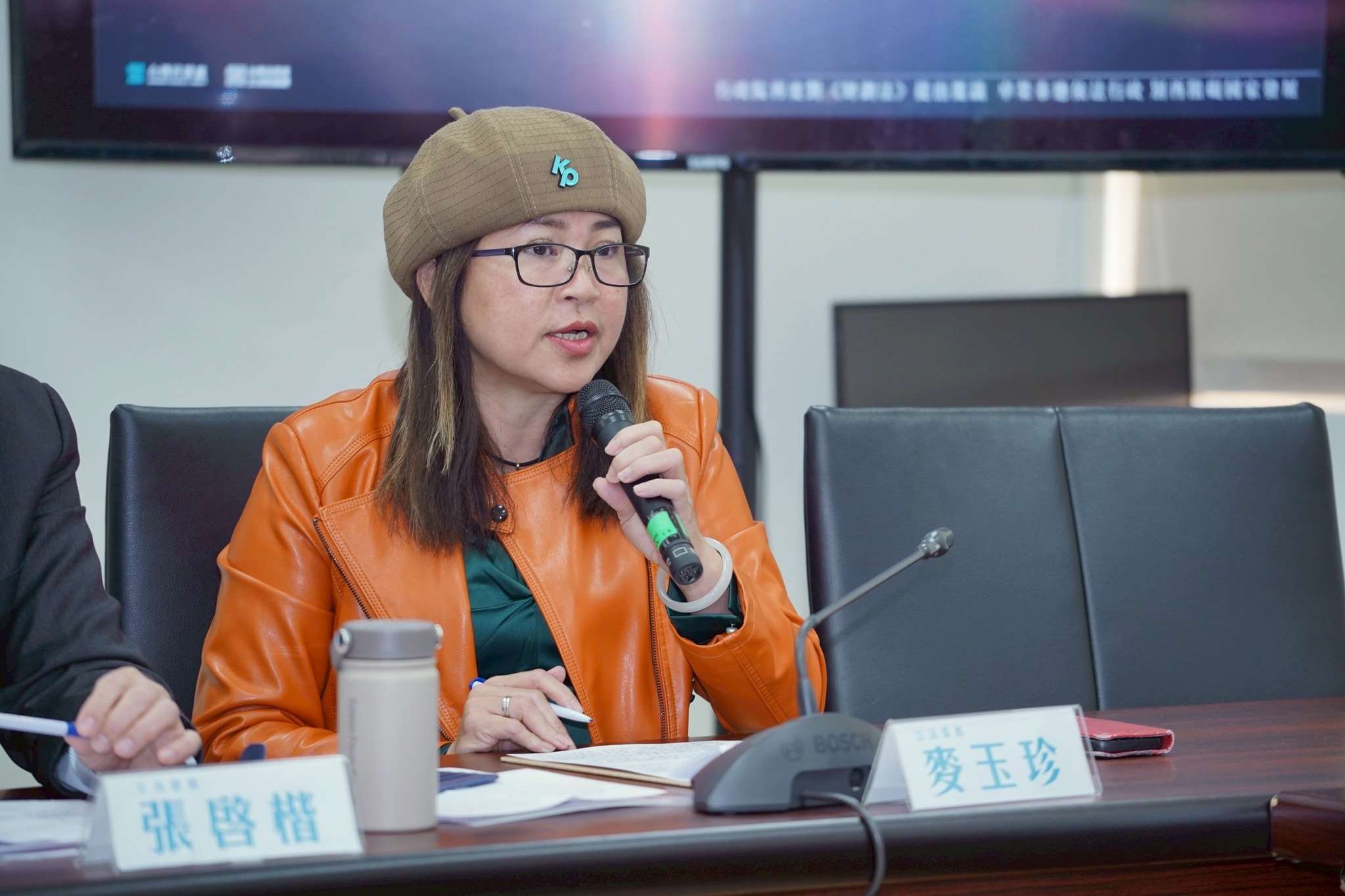 民眾黨立委麥玉珍。(FB@Jenny.MaiYu)