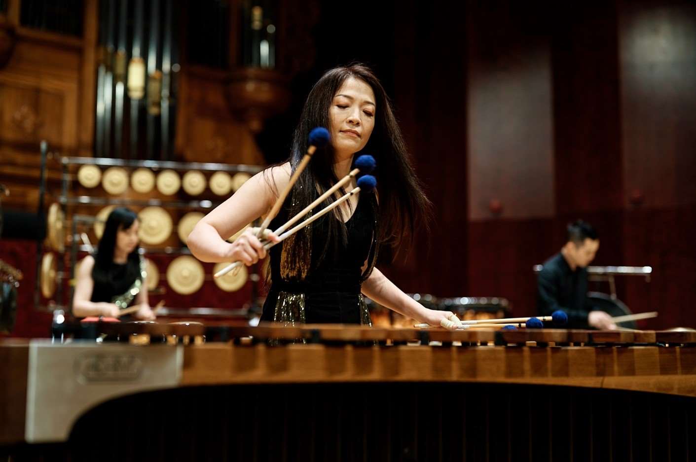 打擊樂家吳珮菁。(朱宗慶打擊樂團提供)