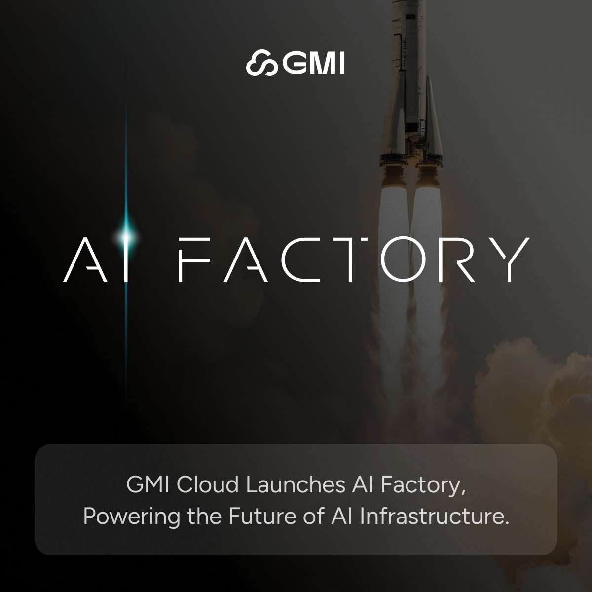 美商GMI Cloud攜輝達，將在台建立5億美元AI數據中心。 (圖:X@gmi_cloud)