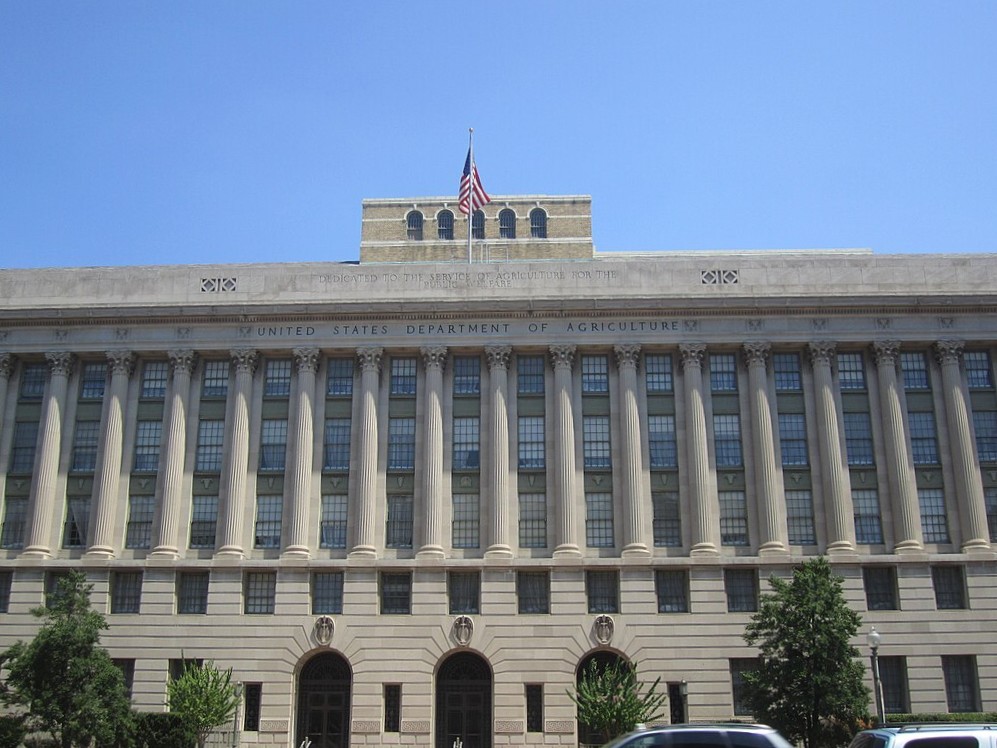 美國農業部(USDA)大樓。(維基百科)