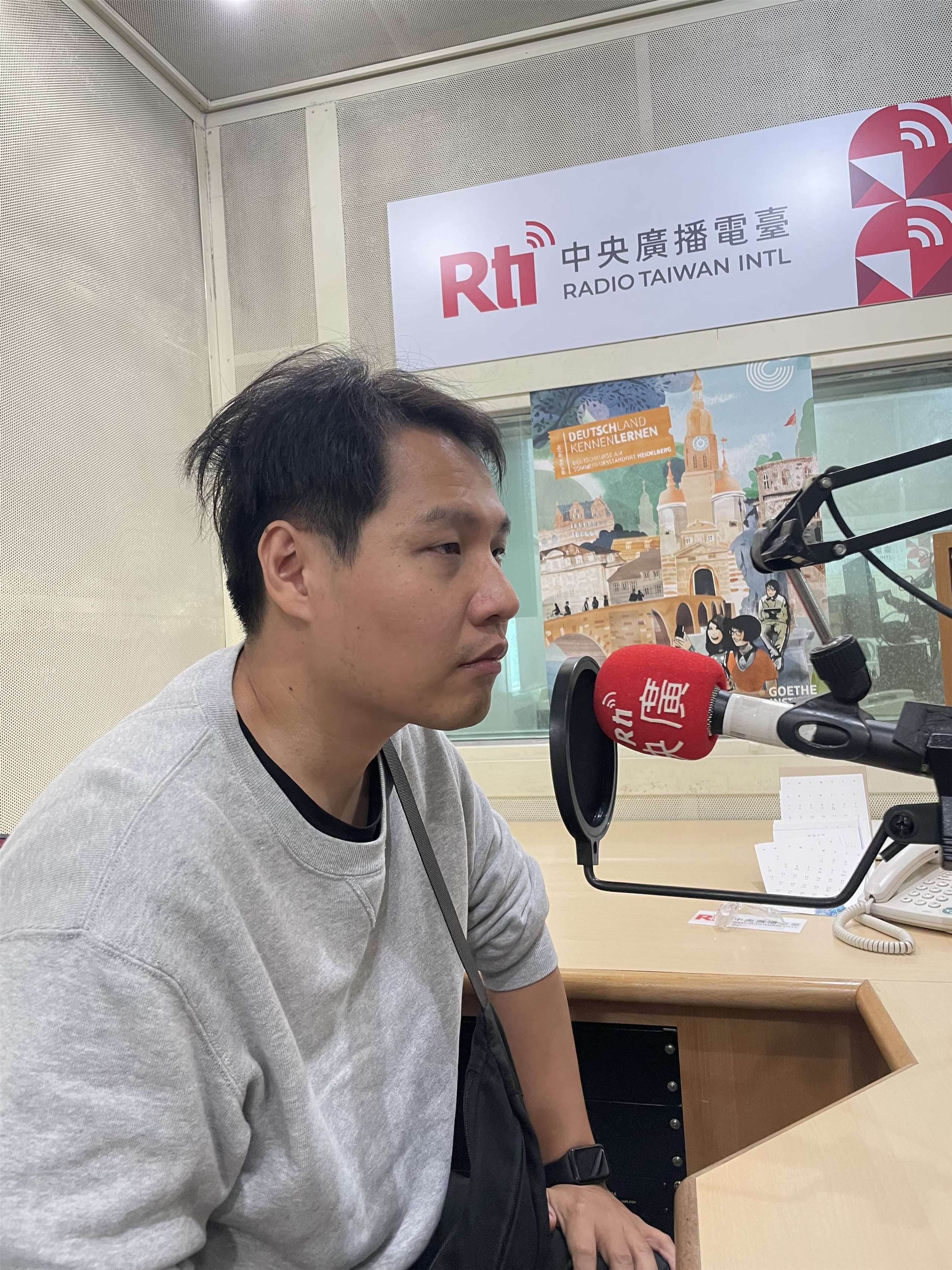 台灣網路節目主持人「阿牛哥」王苡儒。( 圖：黃絹)