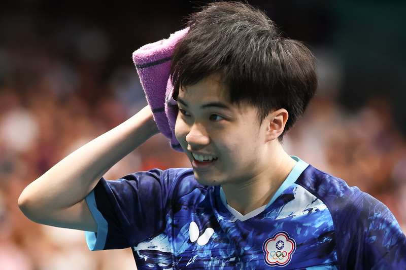 台灣「桌球一哥」林昀儒。資料照。