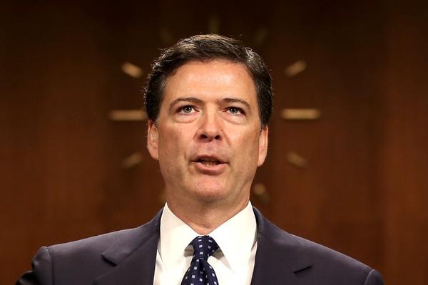 美國聯邦調查局(FBI)前局長柯米(James Comey)(資料照片/AFP)