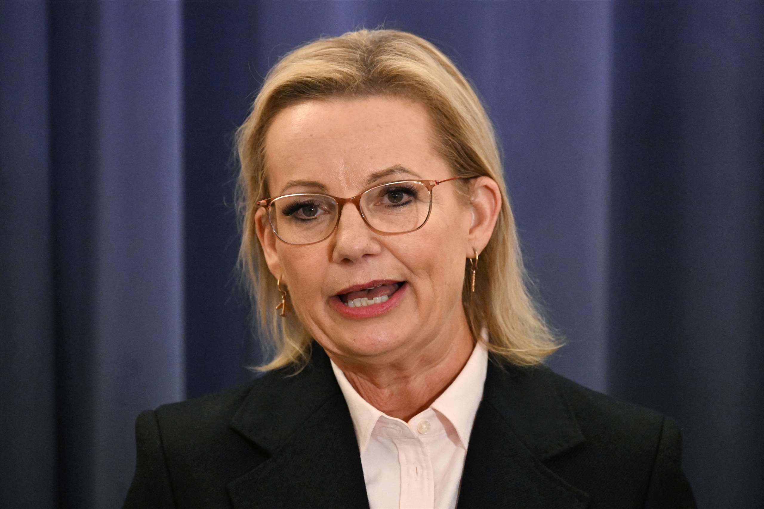 澳洲反對黨自由黨黨魁李伊(Sussan Ley)13日宣布，如果未來重掌政權，將放棄其於2050年前達到淨零碳排的承諾。資料照。(AFP)