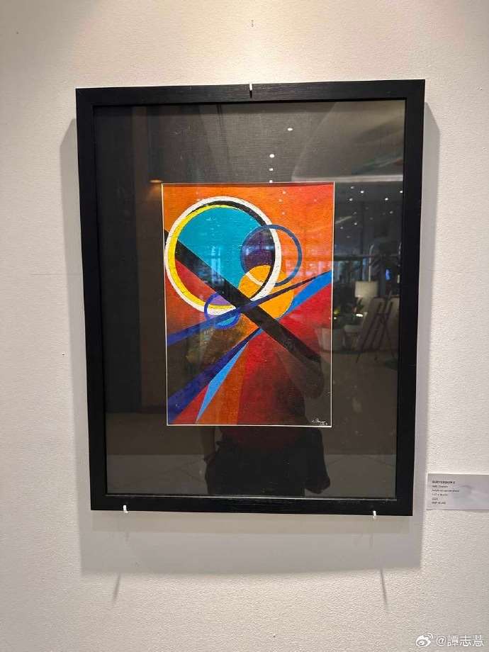 菲律賓馬尼拉 Uptown Mall 的畫展