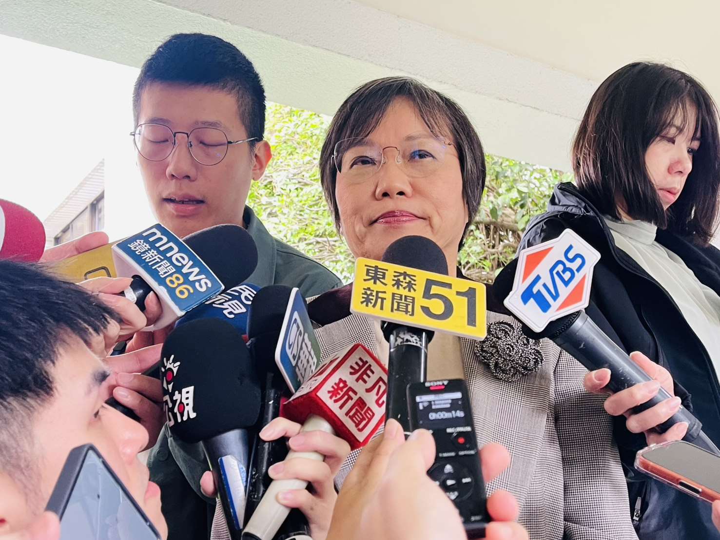 內政部長劉世芳(圖)呼籲閃兵應自行出面自首比較好。資料照片(鄭佑漢 攝)