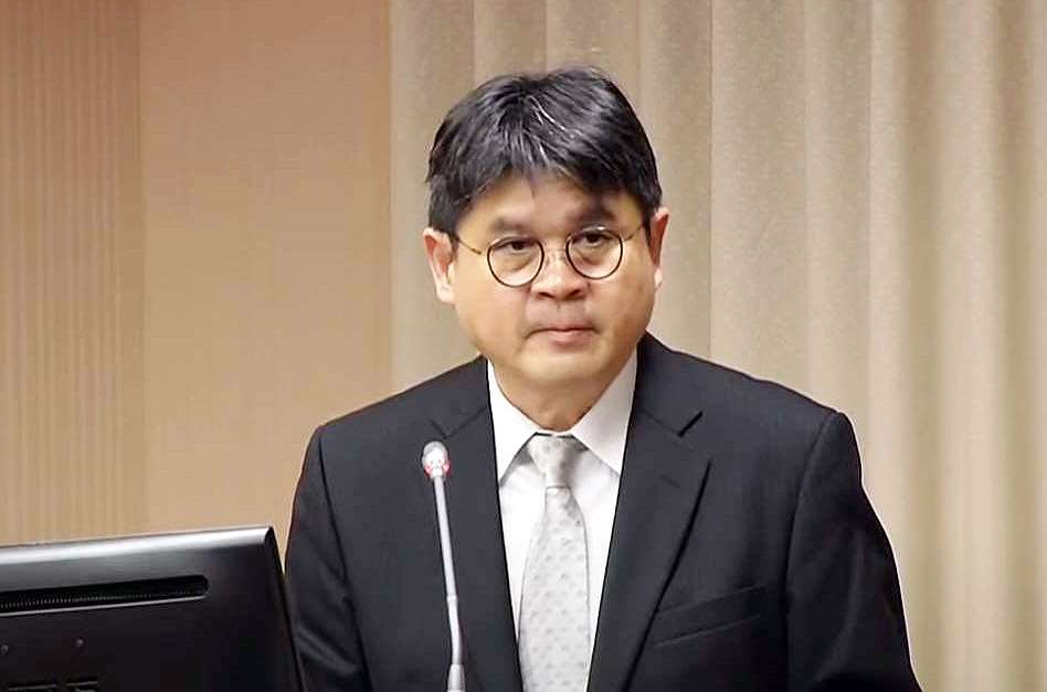 鐵道局長楊正君。(翻攝國會頻道)