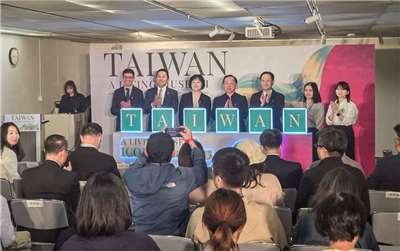 國際博物館協會（ICOM）2025年杜拜大會將於近日登場，台灣代表團5日舉行行前記者會，公布策展內容與參展陣容，向世界傳遞台灣博物館多元與創新。(江昭倫 攝)