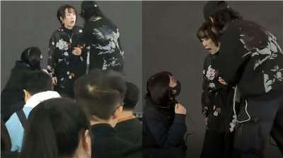 日本歌手大槻真希28日在上海演唱途中被帶走。 (圖:翻拍自X@SimonJP404)