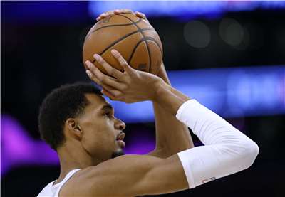 NBA馬刺球星「斑馬」溫班亞馬（Victor Wembanyama)。