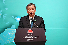 駐韓代表丘高偉。(資料照/中央社)