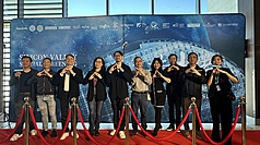 刻劃台灣半導體發展史的紀錄片「造山者」3日在象徵矽谷半導體起源地的影城放映。