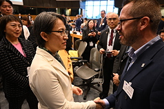 2025年IPAC高峰會在比利時布魯塞爾的歐洲議會召開，副總統蕭美琴在峰會上發表演說，和與會各國議員交流。
