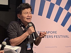 詩人羅智成9日出席在新加坡「藝術之家」（The 
Arts House）舉辦的講座。