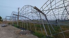 農業部13日最新統計，颱風鳳凰影響造成的農業損失已超過新台幣2000萬元，以宜蘭縣、花蓮縣最嚴重。 (示意圖／中央社)