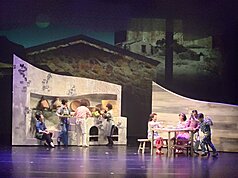 連江縣政府製作的系列閩東語音樂劇「馬祖心情記事」第7部「拍楸」15日在南竿首演。