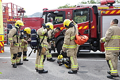 香港宏福苑的滅火及救援工作結束。資料照。