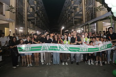 菲律賓家扶中心與國泰世華銀行馬尼拉分行29日辨理公益路跑，提倡社區防災意識，吸引超過600名民眾參與。