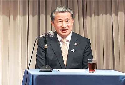 中國駐大阪總領事薛劍。資料照。(翻攝中國駐大阪總領事館官網)